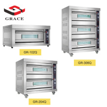 Commercial 3 deck  6 trays baking oven  Restaurant Kitchen Equipment Bakery Machines Gas Oven